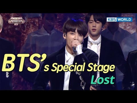 BTS’s Jungkook, Jimin, Jin, V - Lost [SUB: ENG/CHN/2017 KBS Song Festival(가요대축제)]