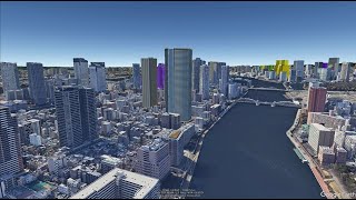 妄想MAP「月島三丁目 タワーマンション」の風景