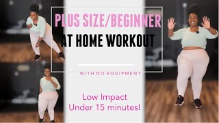 PLUS SIZE/BEGINNER AT HOME WALKING WORKOUT (Low Impact) screenshot 5