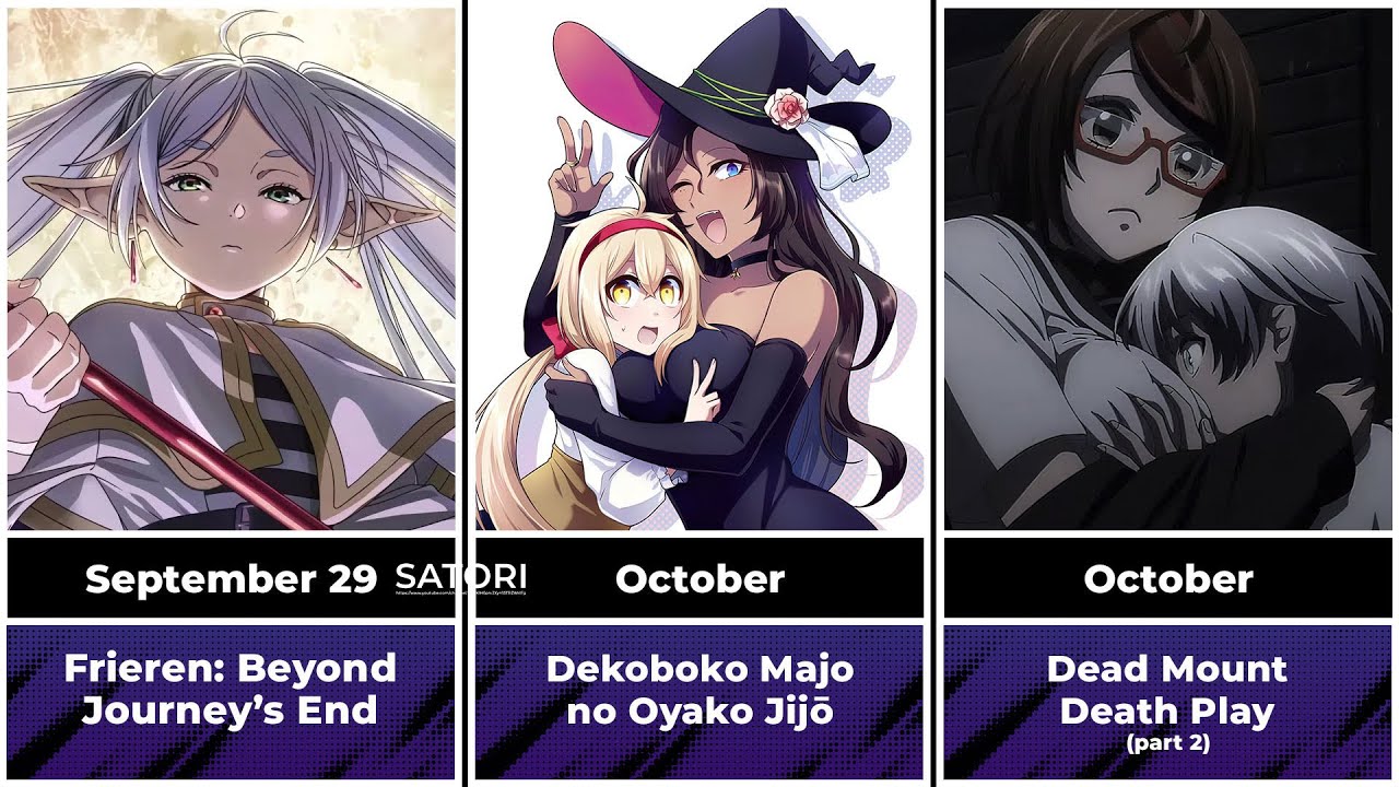 All Upcoming Anime of Fall 2023 | PART 1