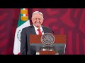 Sembramos árboles en toda la ruta del Tren Maya. Conferencia presidente AMLO