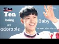 5 minutes NCT Ten being a shy, adorable baby|| NCT Crack
