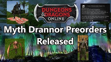 Myth Drannor Preorders - Breaking Down What