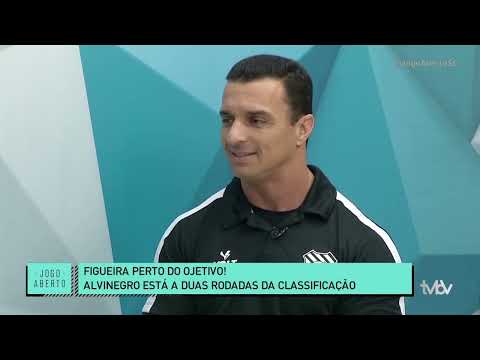 Técnico do Figueirense, Júnior Rocha, no Jogo Aberto SC (Jogo Aberto SC - 02/08/2022)