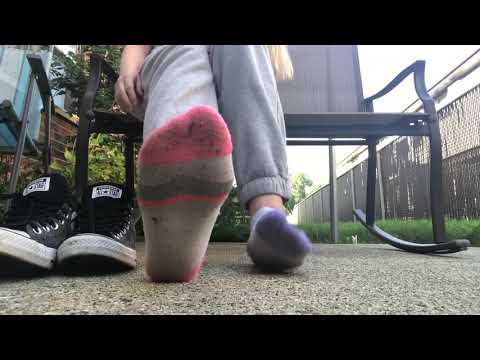 Shoe removal and sock removal