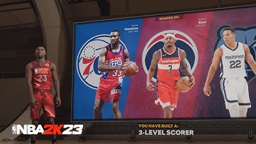 I MADE A 3-LEVEL SCORER IN NBA 2K23 NEXT GEN