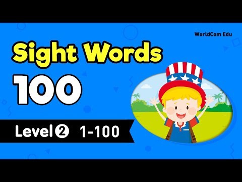Learn English through Sight Words 100 LEVEL 2 Full | Easy English with Brian Stuart