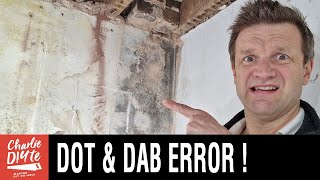 How Not to Plasterboard a Wall : Mould