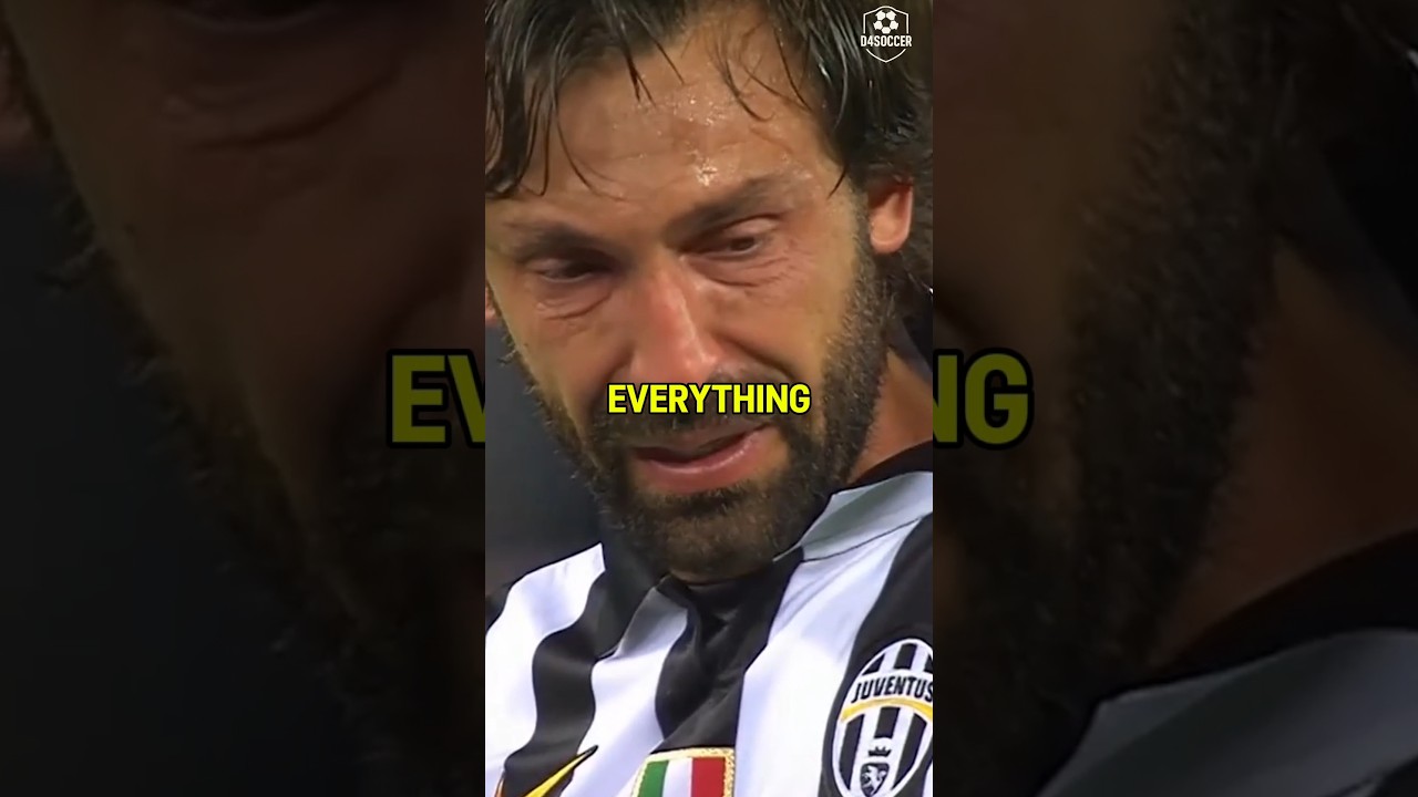 The Moment Pirlo Cried Like a Child – You Won’t Believe Why!😭☠️