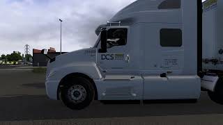 American Truck Simulator J.B. Hunt found a load in Salem