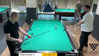 Мавлянов У. - Шагойко С. Roll'n'Draw Pool Club. «8». 12.05.2024