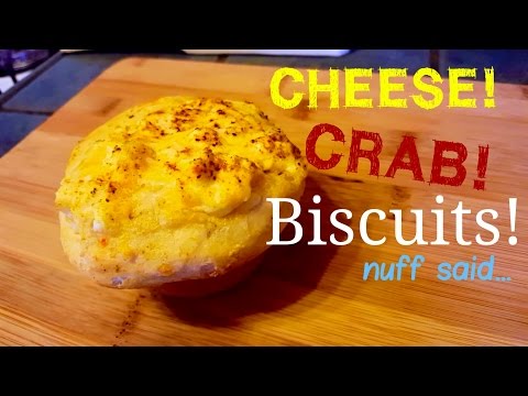 Cooking at Home: King Crab and Cheese Biscuits