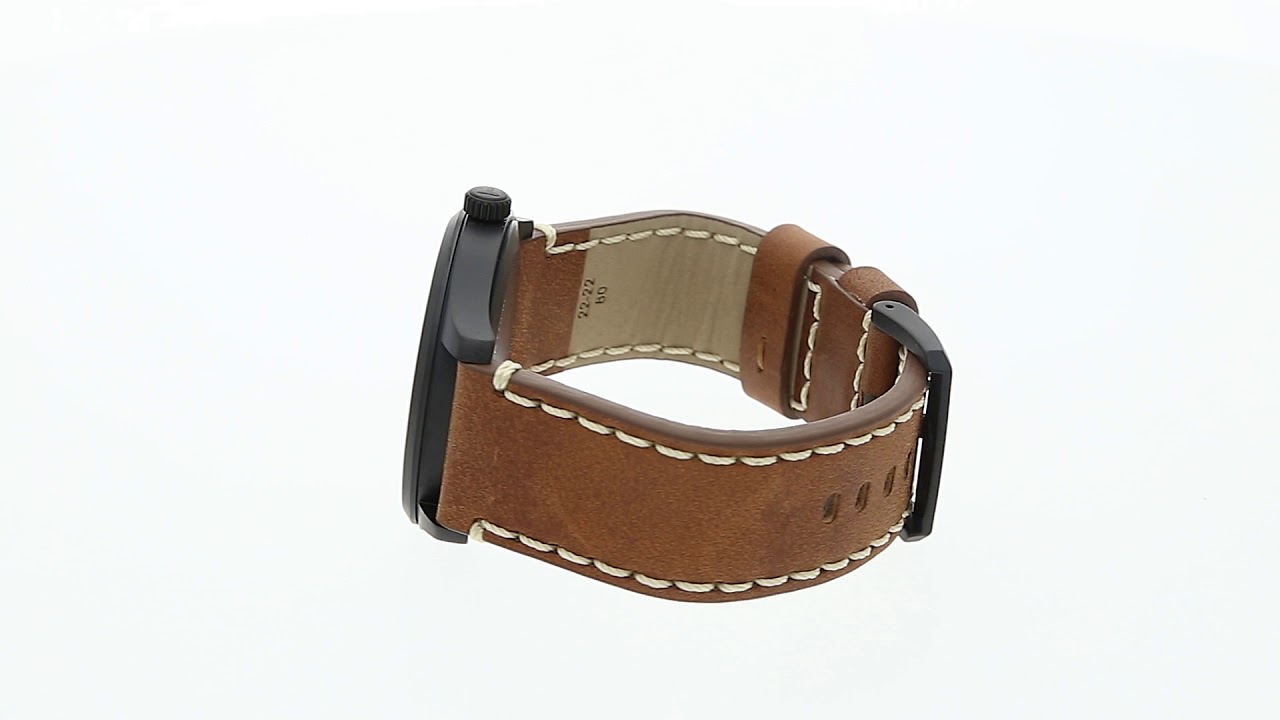 Tissot Gent XL Black PVD Brown Leather Black Dial T116.410.36.057.00 -  Zegarek / Watch 360 - YouTube