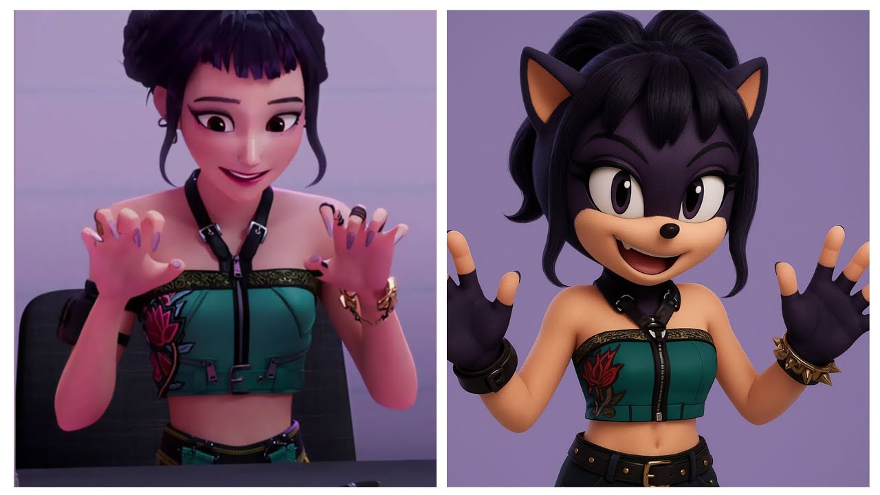 All Characters in Sonic Version x K-Pop Demon Hunters | Epic Fan Edit 2025 ⚡🎶