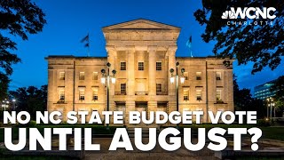 No North Carolina budget until August, top House member says