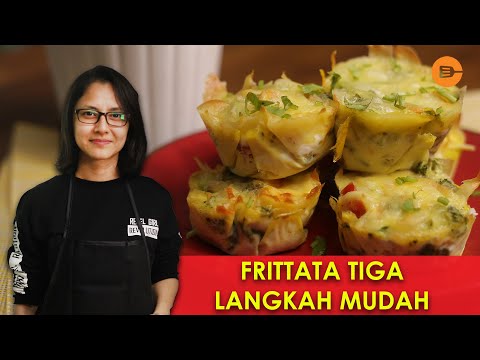 Resepi Frittata (Sarapan Pagi Yang Mudah) | iCookAsia