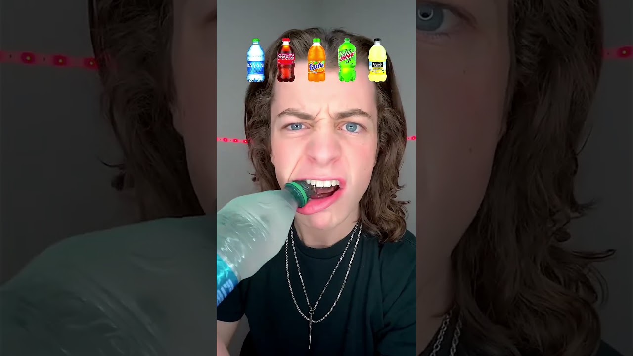 Желе из бутылки газировки ASMR 🍒