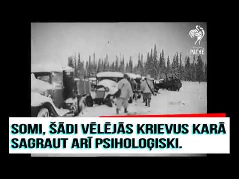 Video: Padomju Un Somijas Karš No 1939. Līdz 1940. Gadam: Iemesli, Dalībnieki, Rezultāti