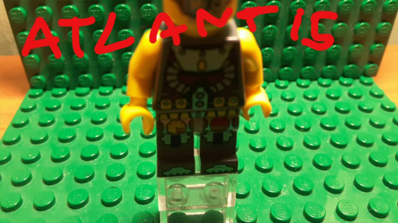 Lego Atlantis  анимационный обзор минифигурки 2010 год
