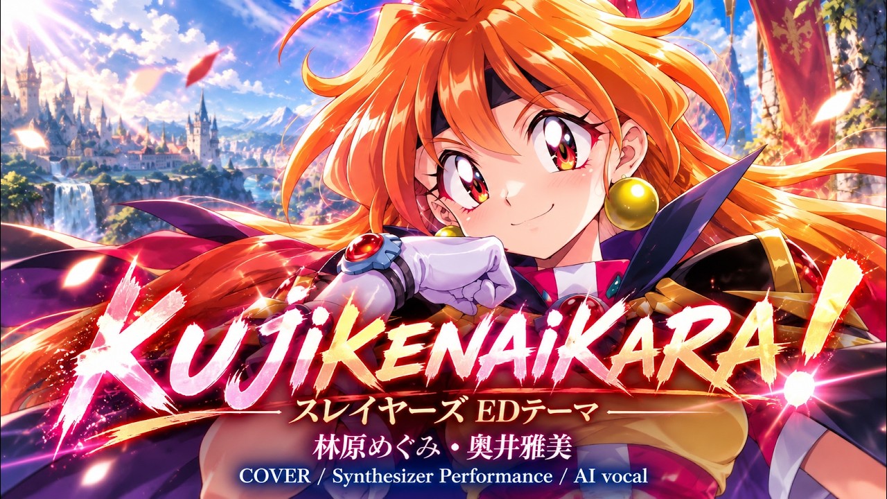 林原めぐみ・奥井雅美 / KUJIKENAIKARA! / COVER / Synthesizer