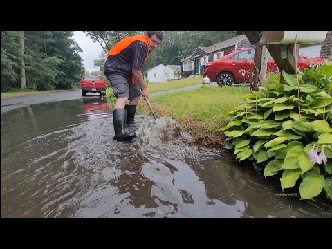 A Busy Day Of Storm Drain Unclogging