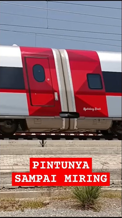 NIH TANGKAP SAMBUNGANNYA! Whoosh KCIC Kereta Cepat #shorts