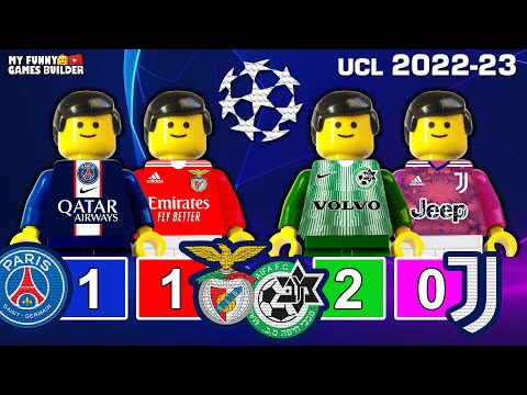 PSG vs Maccabi Haifa 7-2 • Champions League • Messi Mbappé Neymar Goals &  Hіghlіghts Lego Football in 2023