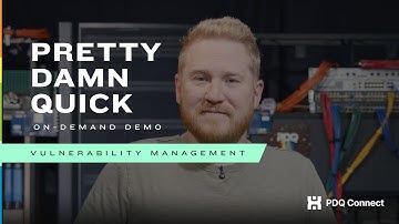 Vulnerability Management in PDQ Connect - Pretty Damn Quick On-Demand Demo