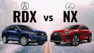 2021 Lexus NX 300 VS. 2021 Acura RDX  Value Luxury SUVs