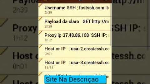 Configurar Ehis no HTTP Injector (claro)