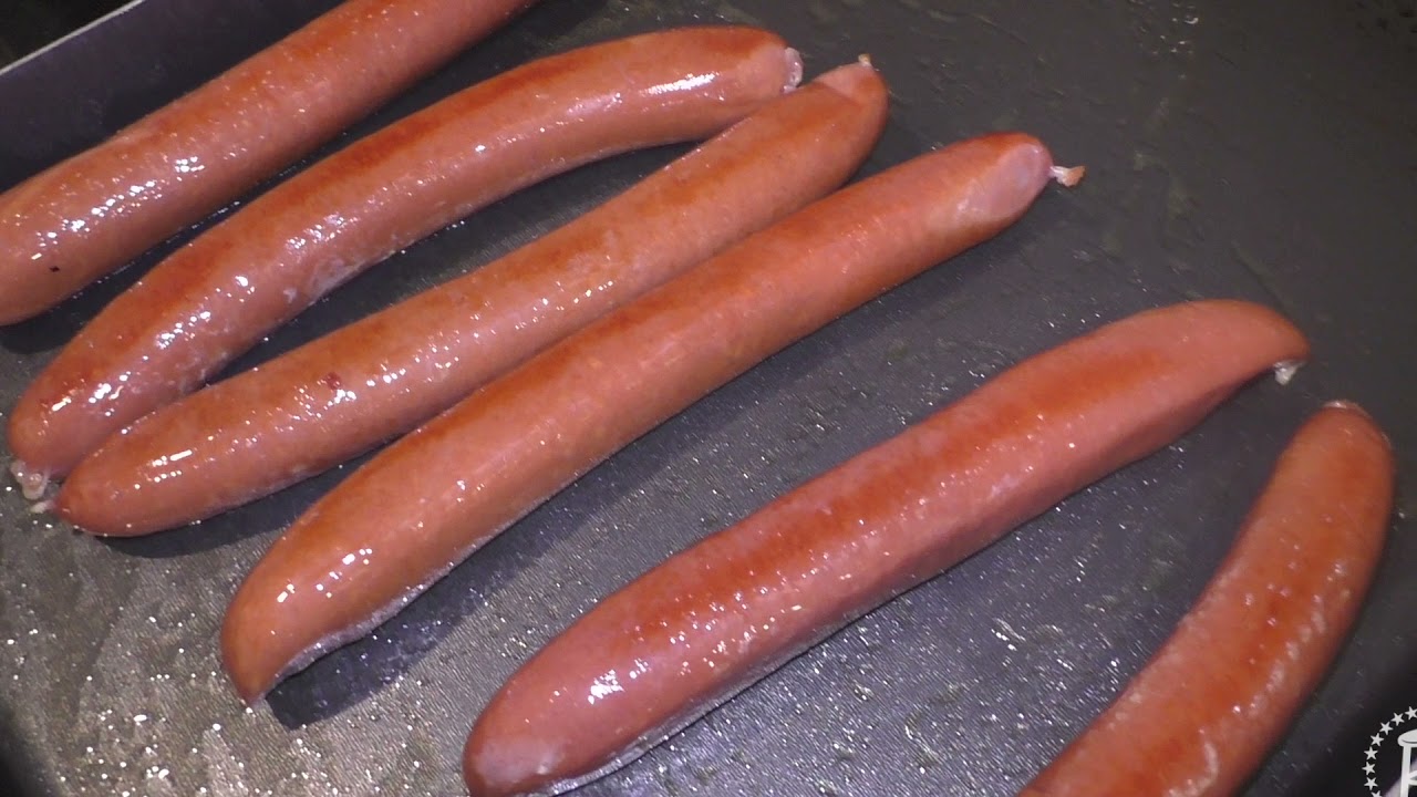 Tank Cooks Feltman's Hot Dogs on Flat Top Gril YouTube