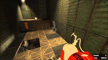 [Portal 2] Speedrun of Repulsion Intro in 58.83s (rank 40)