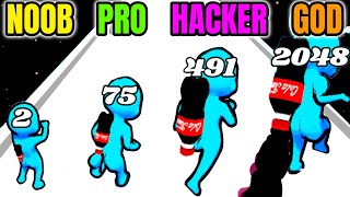 Soda Rush 3D - NOOB vs PRO vs HACKER vs GOD screenshot 4