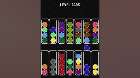 Ball Sort Puzzle - level.2493