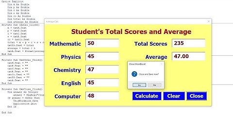 Mini calculator with VBA excel, programming by @riencomputer8559