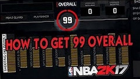 99 OVERALL NBA 2K17 GLITCH WORKING UNPATCHED AFTER PATCH 12 ALL HALL OF FAME BADGES!!! 1