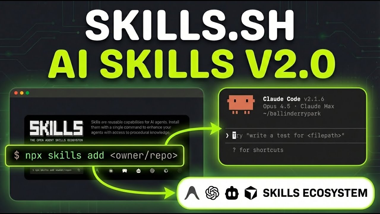 These FREE Agent Skills Just Changed EVERYTHING (Skills.sh)