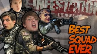 BIGGEST Squad Ever!! | Infestation: The New Z [Funny Moments]