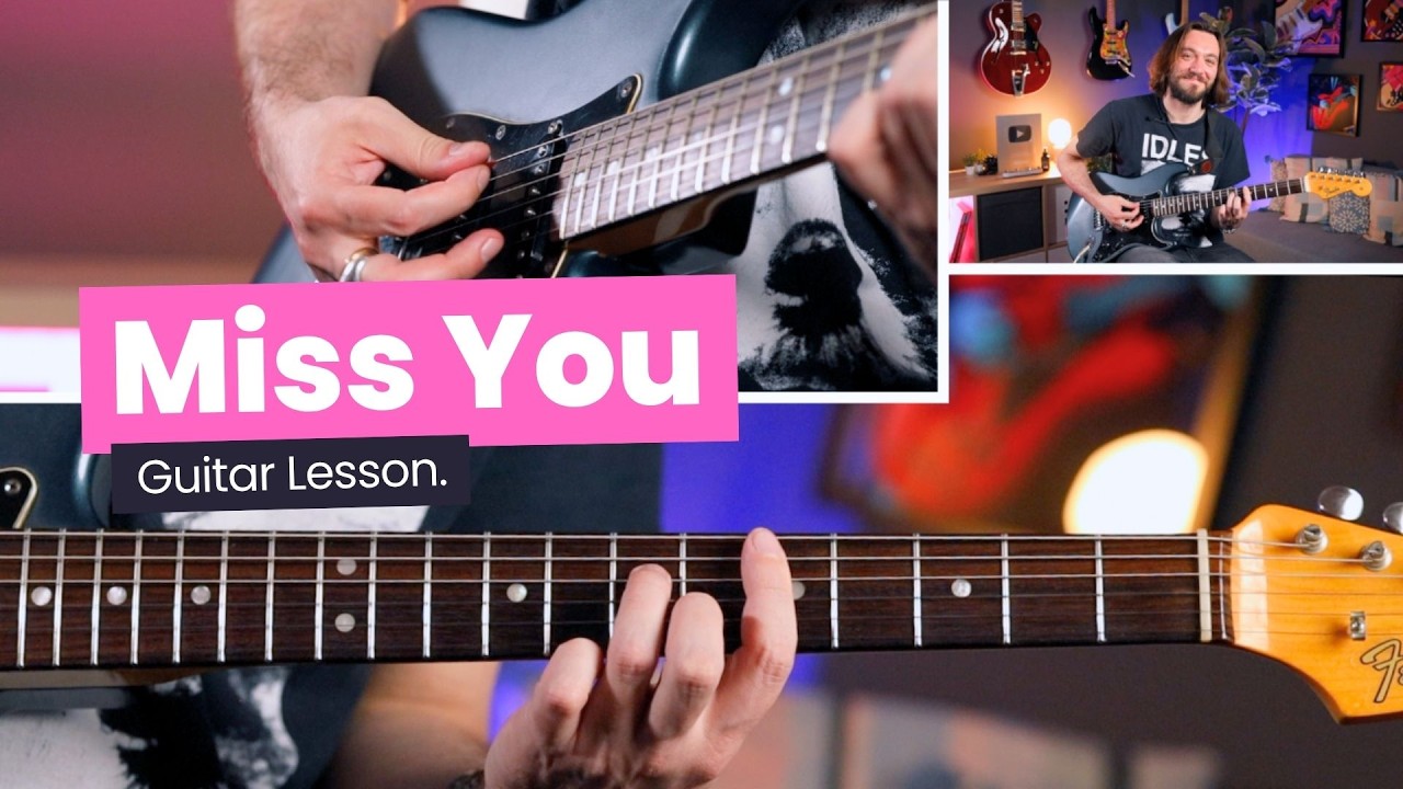 How To Play Miss You - The Rolling Stones Guitar Lesson