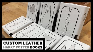 How to Make Custom Leather Harry Potter Books