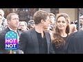 Brad Pitt & Angelina Jolie At The Oceans 13 Handprint Ceremony