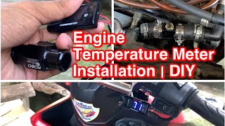 Honda Click 150i Gc | Koso Digital Temperature Meter Installation & Review | DIY