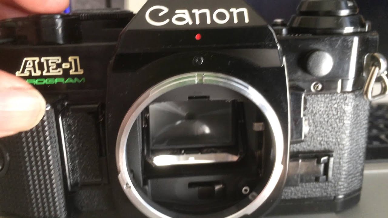 Canon AE1 Program Mirror YouTube