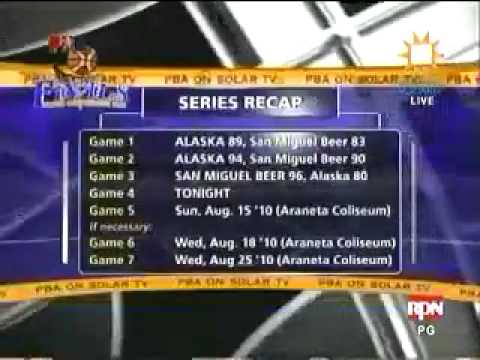 Alaska vs San Miguel - 8-13-10 ( Finals - Game 4 )...