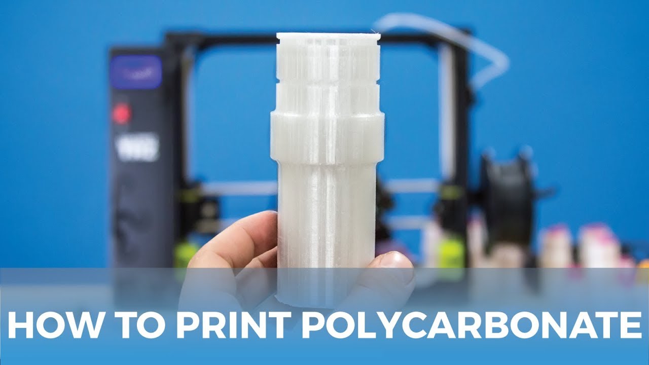 How To Succeed 3D Printing With Polycarbonate Filament // How 3D Print - YouTube