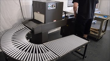 Shrink Wrapping Combo System with Conveyor
