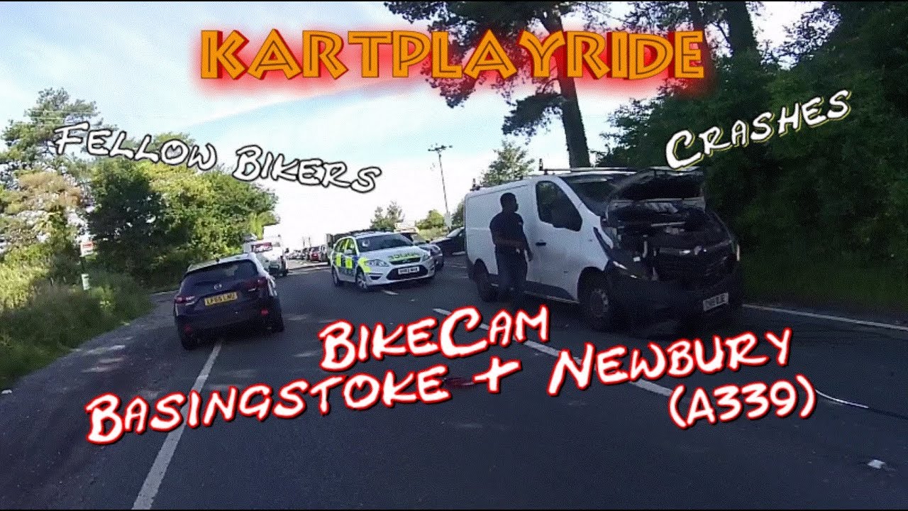 Basingstoke Van Crash + Newbury Traffic YouTube