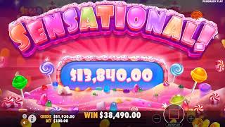 Sugar Supreme Powernudge (PRAGMATIC PLAY) 13 000$ ON THE BALANCE! INCREDIBLE SLOT! 🤑🤑🤑 screenshot 3