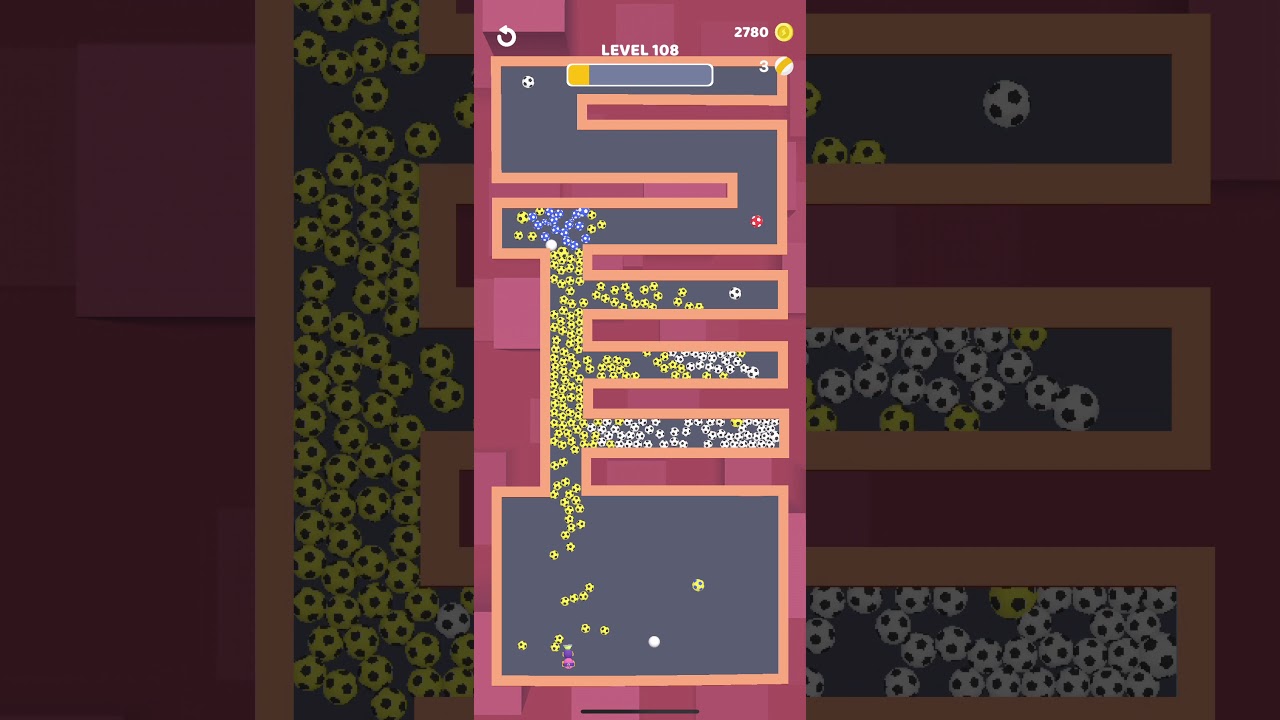 Clone Ball 🥎 satisfying ball game level 108
