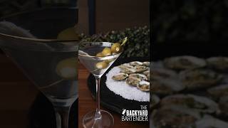#SHORTS Backyard Bartender Episode 3 - Dirty Martini & Smoked Oysters | Pit Boss Grills